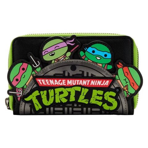Portefeuille Loungefly - Tortues Ninja - Sewer Cap Aop